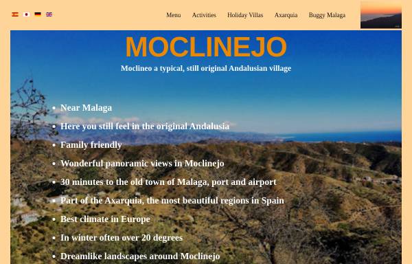 Vorschau von moclinejo.de, Viva Andalucia