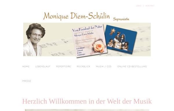 Vorschau von www.diem-schuelin.ch, Diem-Schülin, Monique