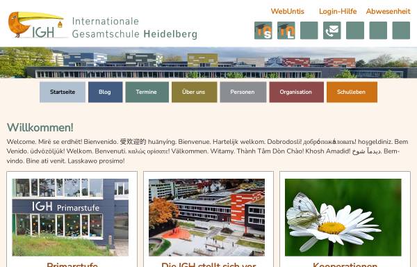 Vorschau von igh-heidelberg.com, Internationale Gesamtschule Heidelberg (IGH)