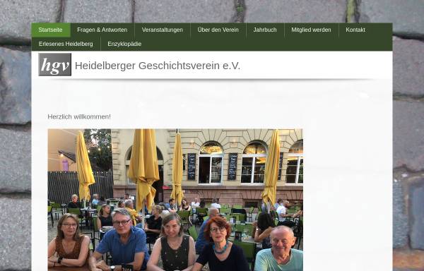 Vorschau von haidelberg-start.jimdo.com, Heidelberger Geschichtsverein