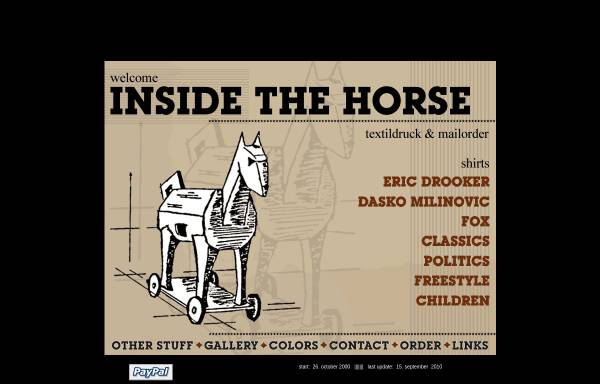Inside the Horse