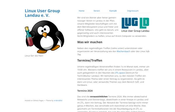 Vorschau von www.lug-ld.de, Landau - LUG-LD