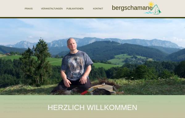 Vorschau von www.bergschamane.at, Truckenthanner Volker