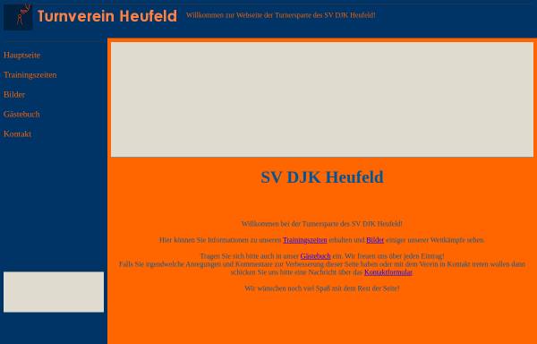 Vorschau von heufeld.tripod.com, SV DJK Heufeld