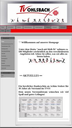 Vorschau der mobilen Webseite tv-ohlsbach.de, Turnverein Ohlsbach 1930 e.V.