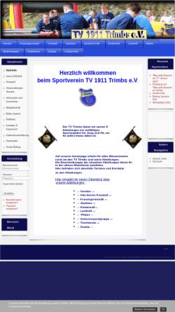 Vorschau der mobilen Webseite www.tv-trimbs.de, TV 1911 Trimbs eV