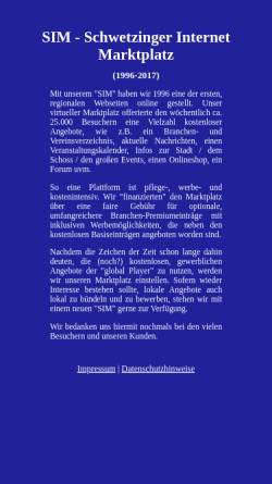 Vorschau der mobilen Webseite www.schwetzingen-aktuell.de, Screma WAG!, Gerwin Schadl
