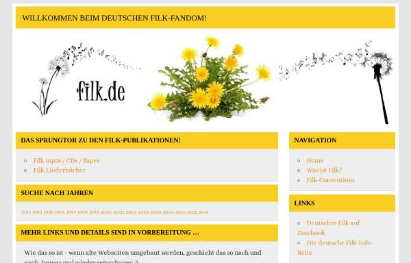 Vorschau von www.filk.de, filk.de