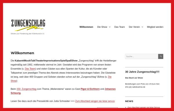 Vorschau von www.zungenschlag.de, Zungenschlag