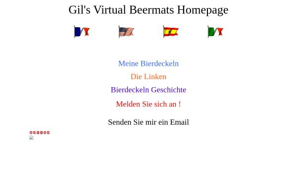 Gil's Virtual Beermats Homepage