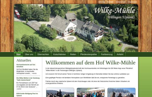 Vorschau von www.wilke-muehle.de, Wilke Mühle