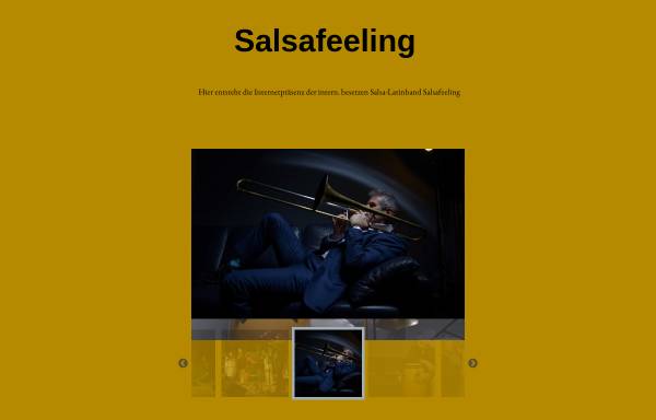 Vorschau von www.salsaband.de, Salsafeeling