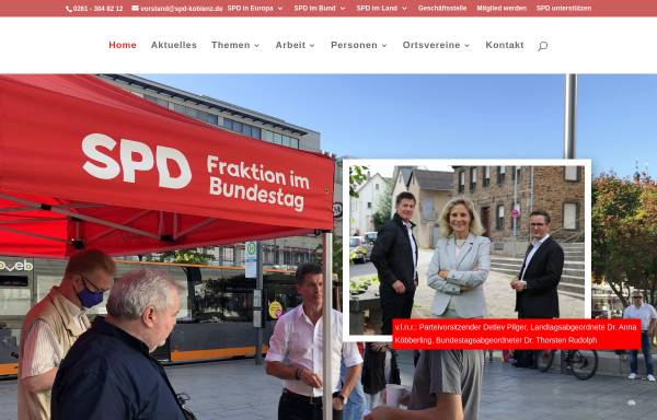 Vorschau von www.spd-koblenz.de, SPD Koblenz