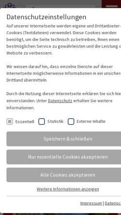 Vorschau der mobilen Webseite www.evckg-dietzenbach.de, Evangelische Christuskirchengemeinde