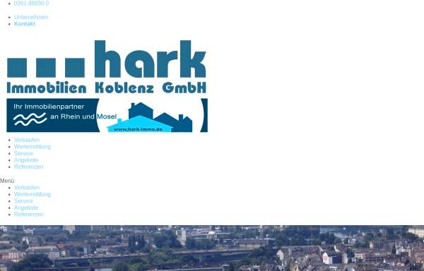 Vorschau von www.hark-immo.de, Hark Immobilien Koblenz GmbH
