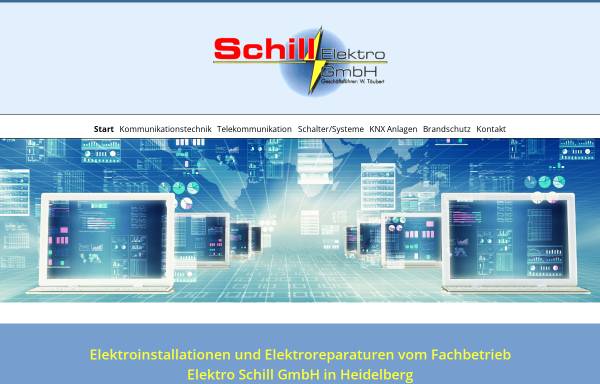 Vorschau von www.elektroservice-heidelberg.de, Schill Elektro GmbH