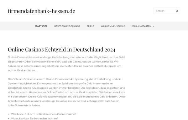Vorschau von www.firmendatenbank-hessen.de, Firmendatenbank Hessen
