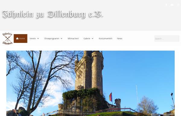 Vorschau von www.faehnlein-zu-dillenburg.de, Fähnlein zu Dillenburg e.V.