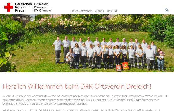 Vorschau von www.drk-dreieich.de, DRK Dreieich