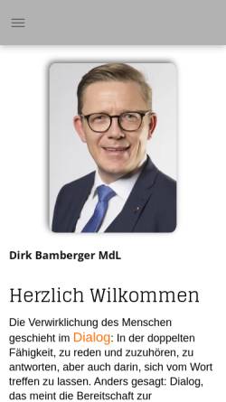 Vorschau der mobilen Webseite cdu-marburg.de, CDU Marburg