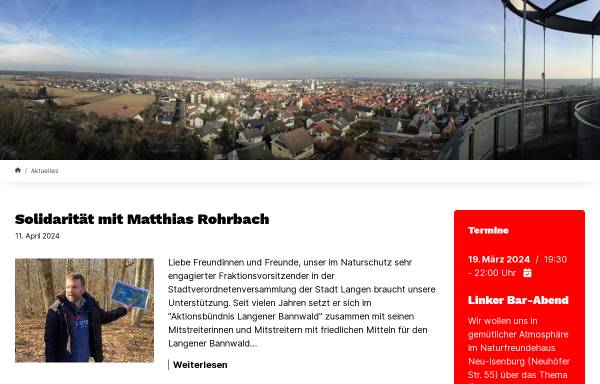 Vorschau von www.die-linke-kreis-offenbach.de, Die Linke, Kreisverband Offenbach