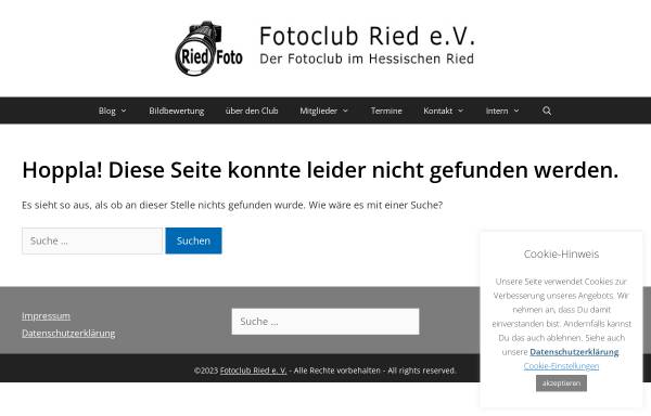 Vorschau von www.fotoclub-ried.de, Fotoclub Ried e.V.