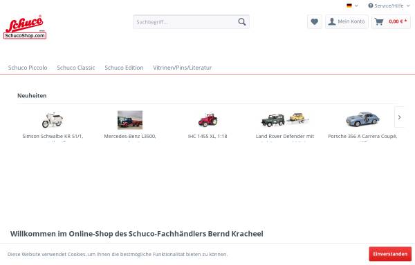 Vorschau von www.schucoshop.com, Schucoshop, Bernd Kracheel