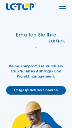 Vorschau der mobilen Webseite www.lc-top.de, Locher & Christ GmbH