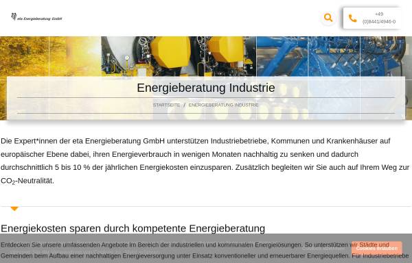 Vorschau von www.eta-energieberatung.de, eta Energieberatung GbR