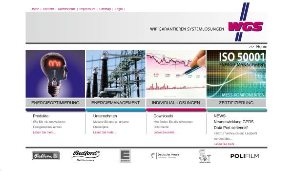Vorschau von www.wgs-energie.de, WGS Energietechnik GmbH
