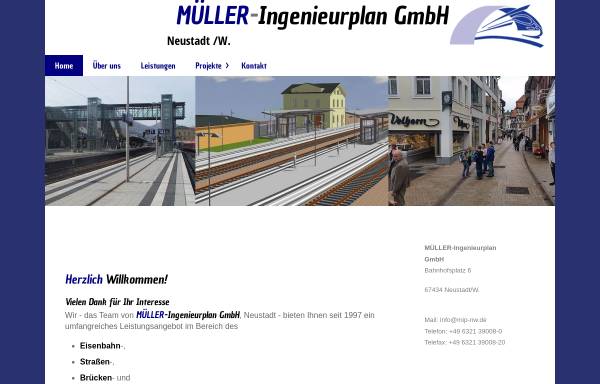 Vorschau von www.mip-nw.de, Müller Ingenieurplan GmbH