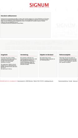 Vorschau der mobilen Webseite signumbau.de, Signum Baubetreuung GmbH
