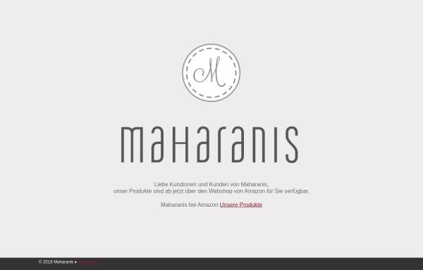 Vorschau von www.maharanis.de, Maharanis - Gabriele Haak