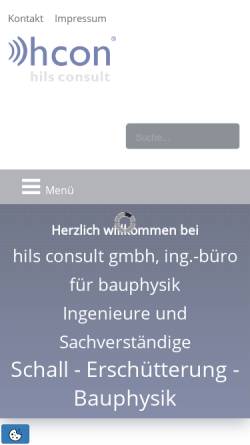 Vorschau der mobilen Webseite www.hils-consult.de, Hils