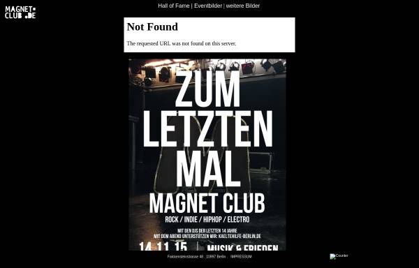 Vorschau von www.magnet-club.de, Magnet Club