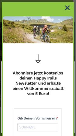 Vorschau der mobilen Webseite www.bikeguide-chiemgau.de, Bikeguide-Chiemgau.de, Andreas Rieger