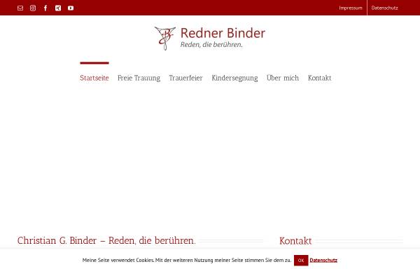 Vorschau von redner-binder.de, Binder, Christian G.