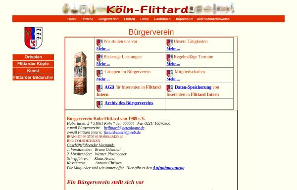 Vorschau von www.koeln-flittard.de, Flittard