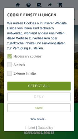 Vorschau der mobilen Webseite www.radwandern-oberlausitz.de, Das Radwegenetz der Oberlausitz
