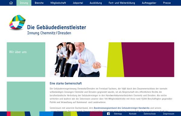 Vorschau von www.die-gebaeudedienstleister-sachsen.de, Gebäudereinigerinnung Chemnitz/Dresden