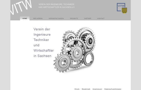 Vorschau von www.vitw-sachsen.de, VITW Sachsen e.V. - Ingenieurverein