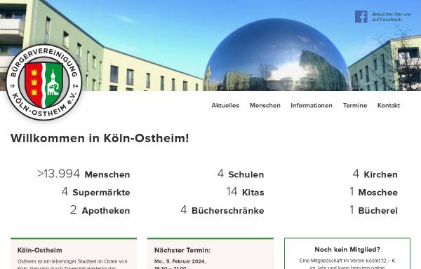 Vorschau von www.koeln-ostheim.de, Ostheim