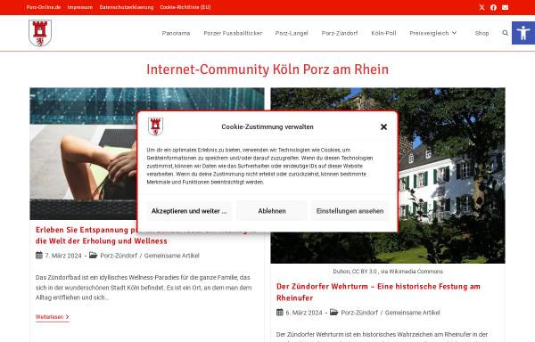 Vorschau von www.porz-online.de, Porz