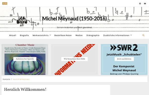 Vorschau von www.michelmeynaud.de, Meynaud, Michel