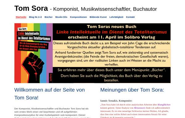 Vorschau von www.tomsora.de, Sora,Tom