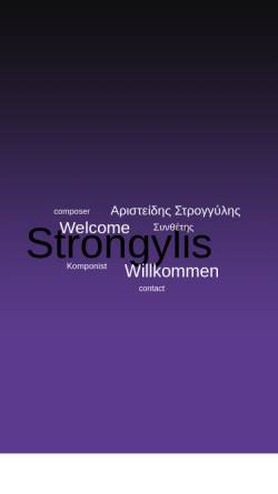 Vorschau der mobilen Webseite www.strongylis.com, Strongylis, Aristides