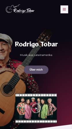 Vorschau der mobilen Webseite www.rodrigotobar.de, Tobar, Rodrigo