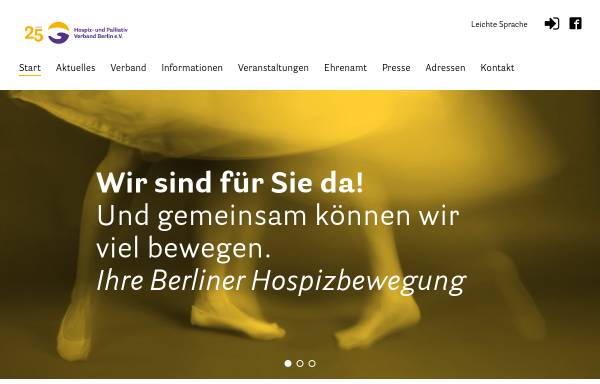 Vorschau von hospiz-berlin.de, Landesarbeitsgemeinschaft Hospiz Berlin e.V.