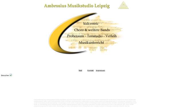 Vorschau von www.ambrosius-music.de, Ambrosius Musikstudio