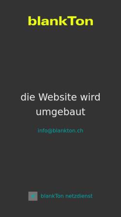 Vorschau der mobilen Webseite www.blankton.ch, blankTon, Tonstudio